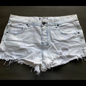 Free People Jean Shorts - size 30